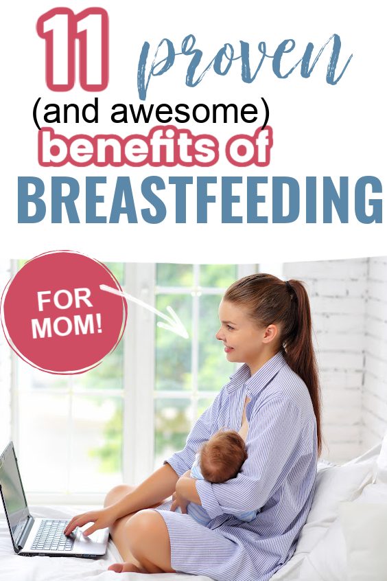 proven breastfeeding benefits for mom