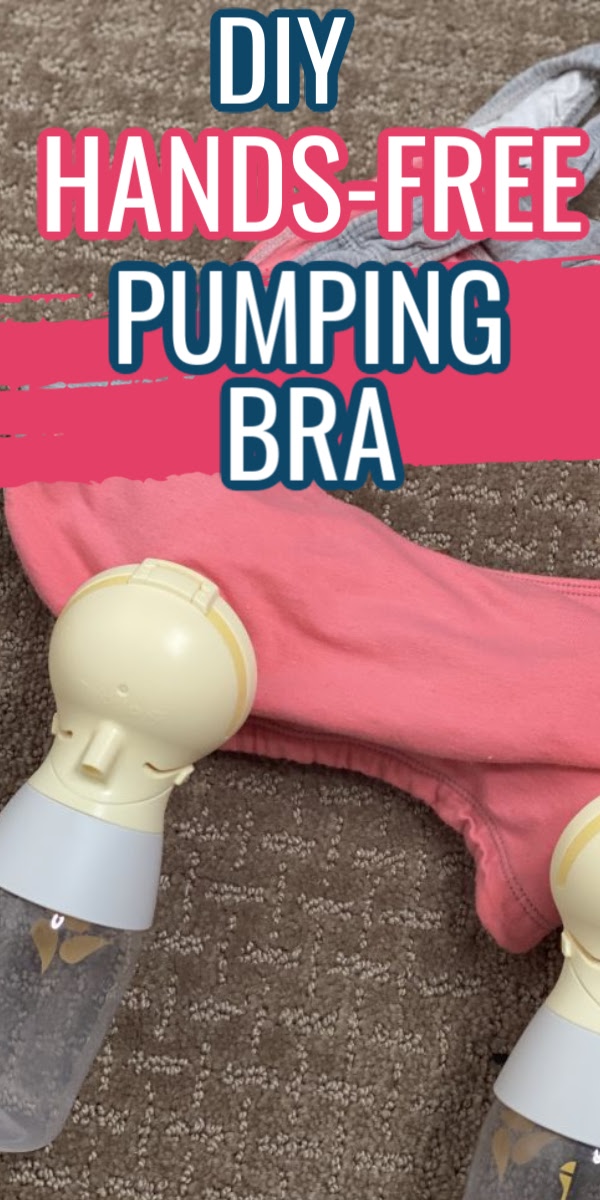 Make. your own inexpensive pumping bra that is hands-free and easy to use following this simple tutorial!