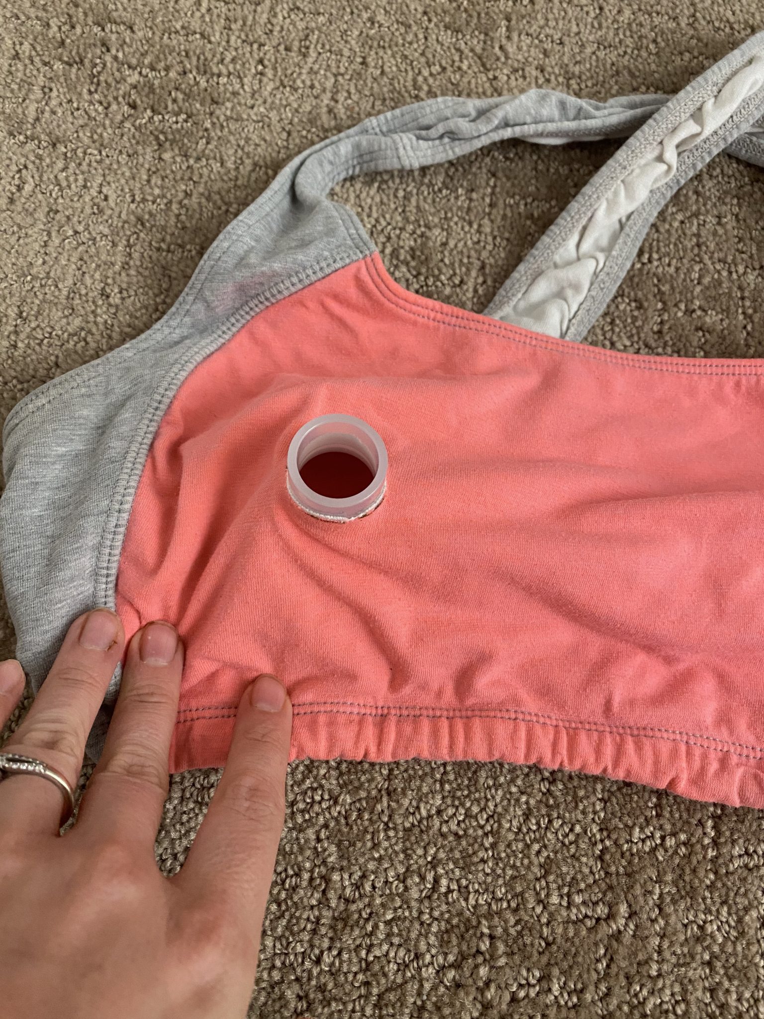 Diy Pumping Bra Hands Free And Cheap The Breastfeeding Mama