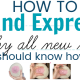 how to hand express breast milk