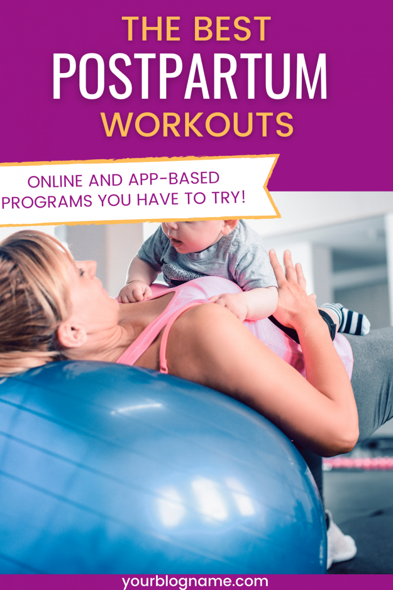 The BEST Online Postpartum Workouts for New Mamas