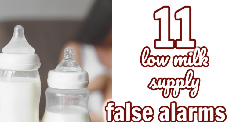 11 Low Milk Supply False Alarms