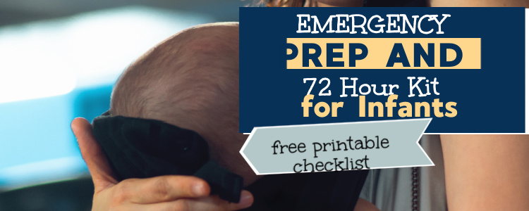 72 Hour Package for an Toddler + Free Printable Guidelines (2024)- The Breastfeeding Mama