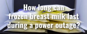 frozen breast milk thawed
