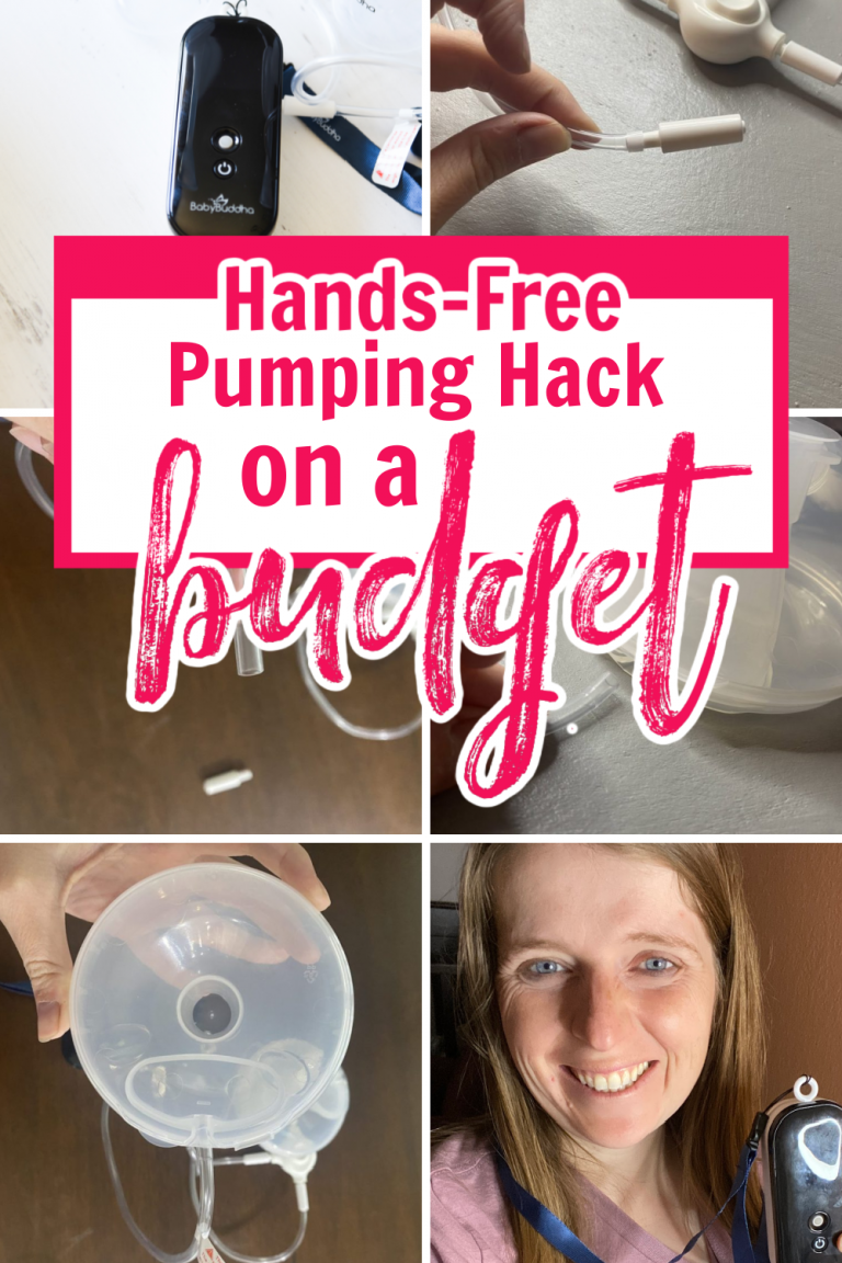 How to do the BabyBuddha + Freemie Hands-Free Pumping Hack