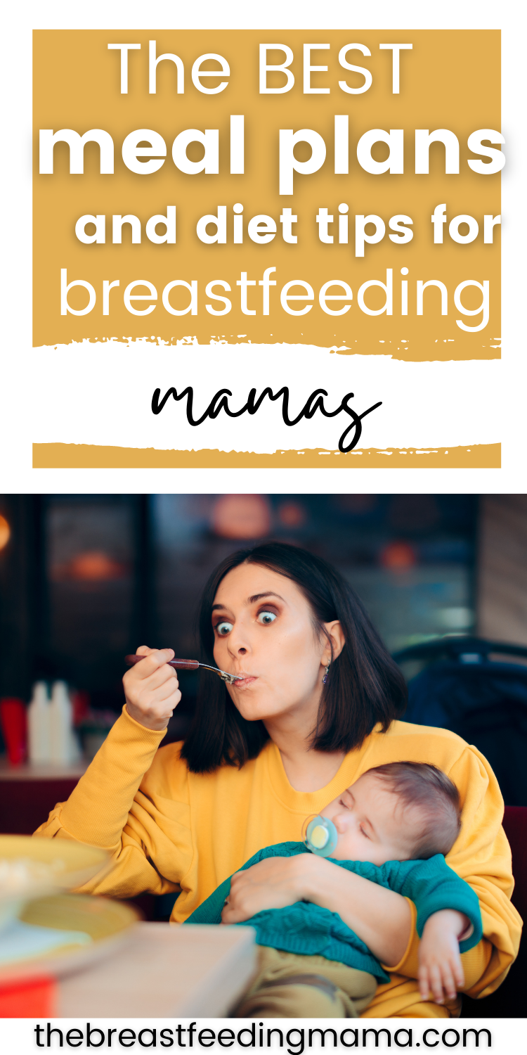 menus for breastfeeding mothers