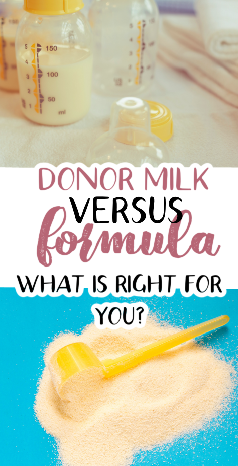 Donor Milk vs Formula: What Is Right For You?