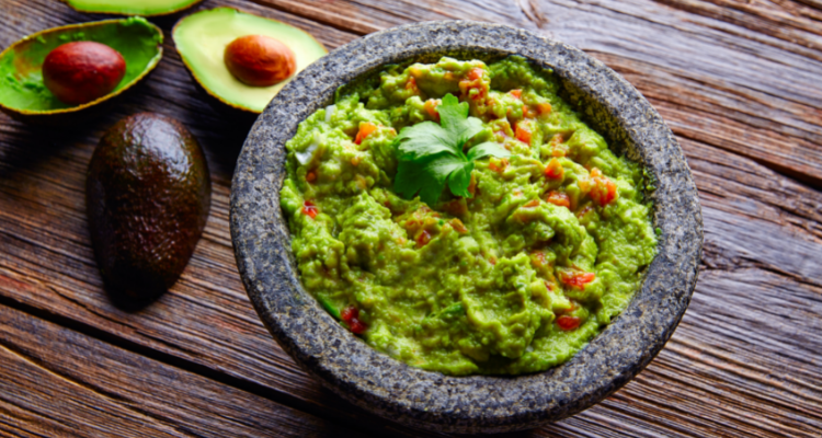 bowl of guacamole