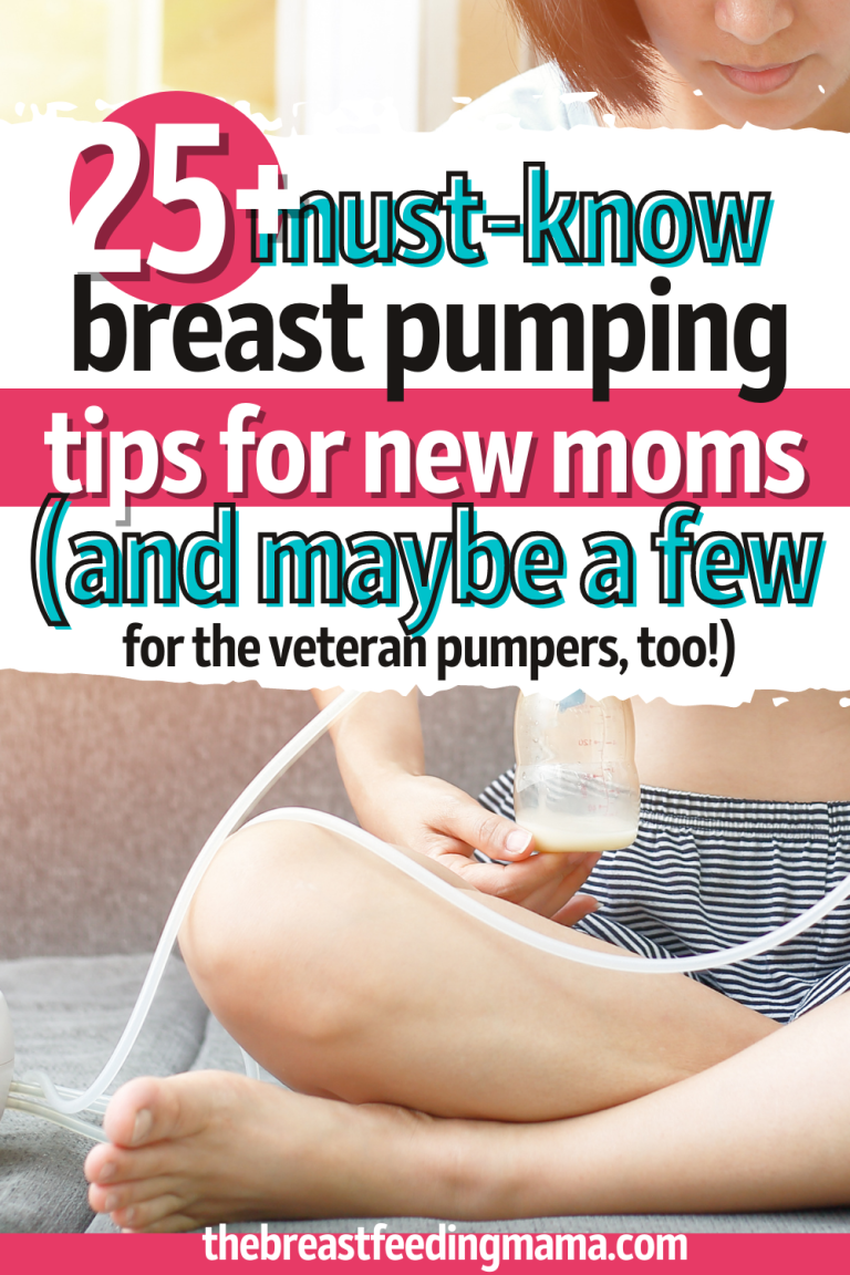 25+ Pumping Tips for New Moms