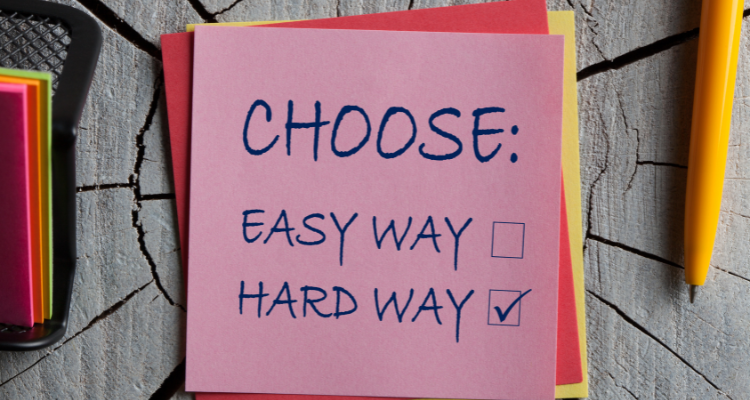 choose easy or hard
