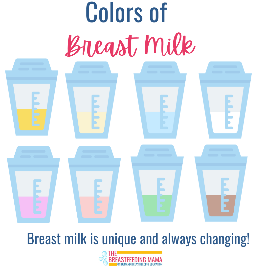 Can green food coloring change the color of breast milk