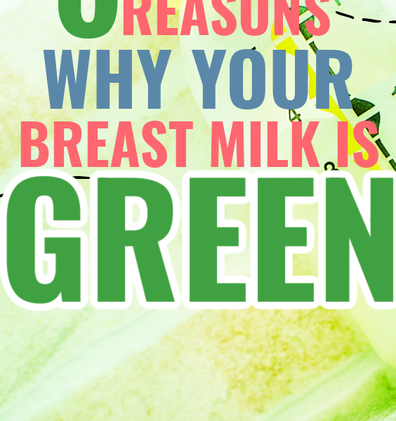 why is breast milk green
