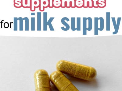 best lactation supplements for milk supply