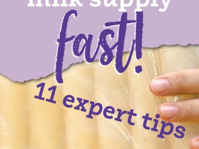 how to increase milk supply fast
