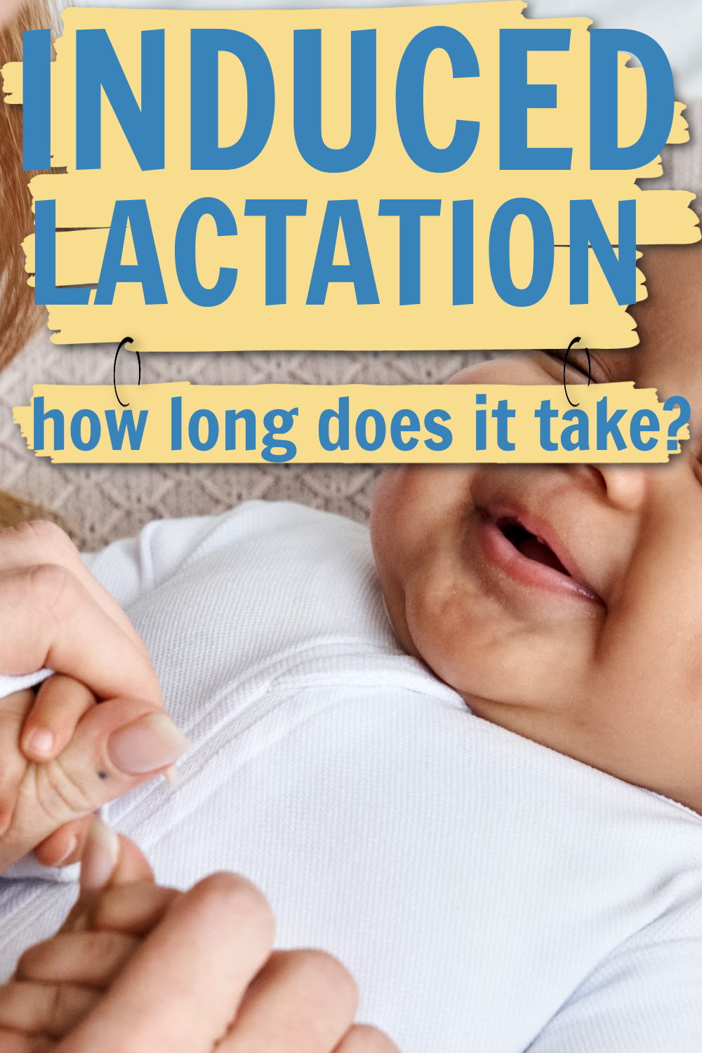 So you want to breastfeed but you're not pregnant. Maybe you've just adopted a baby, or maybe you want to breastfeed your partner's child. Or maybe you just really want to experience the benefits of breastfeeding without actually having to go through pregnancy and childbirth first. Whatever your reasons, inducing lactation is definitely possible—but it does take some work. Here's what you need to know about how long it will take - along with a few other tips!