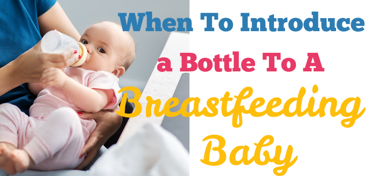 How to introduce the store bottle to a breastfed baby