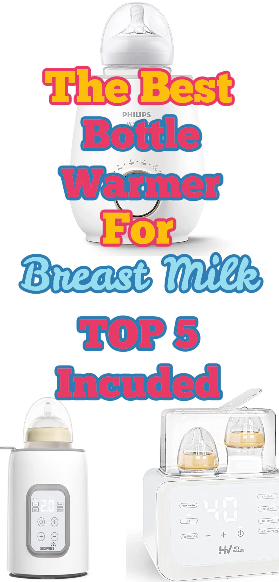 best bottle warmers for breast milk