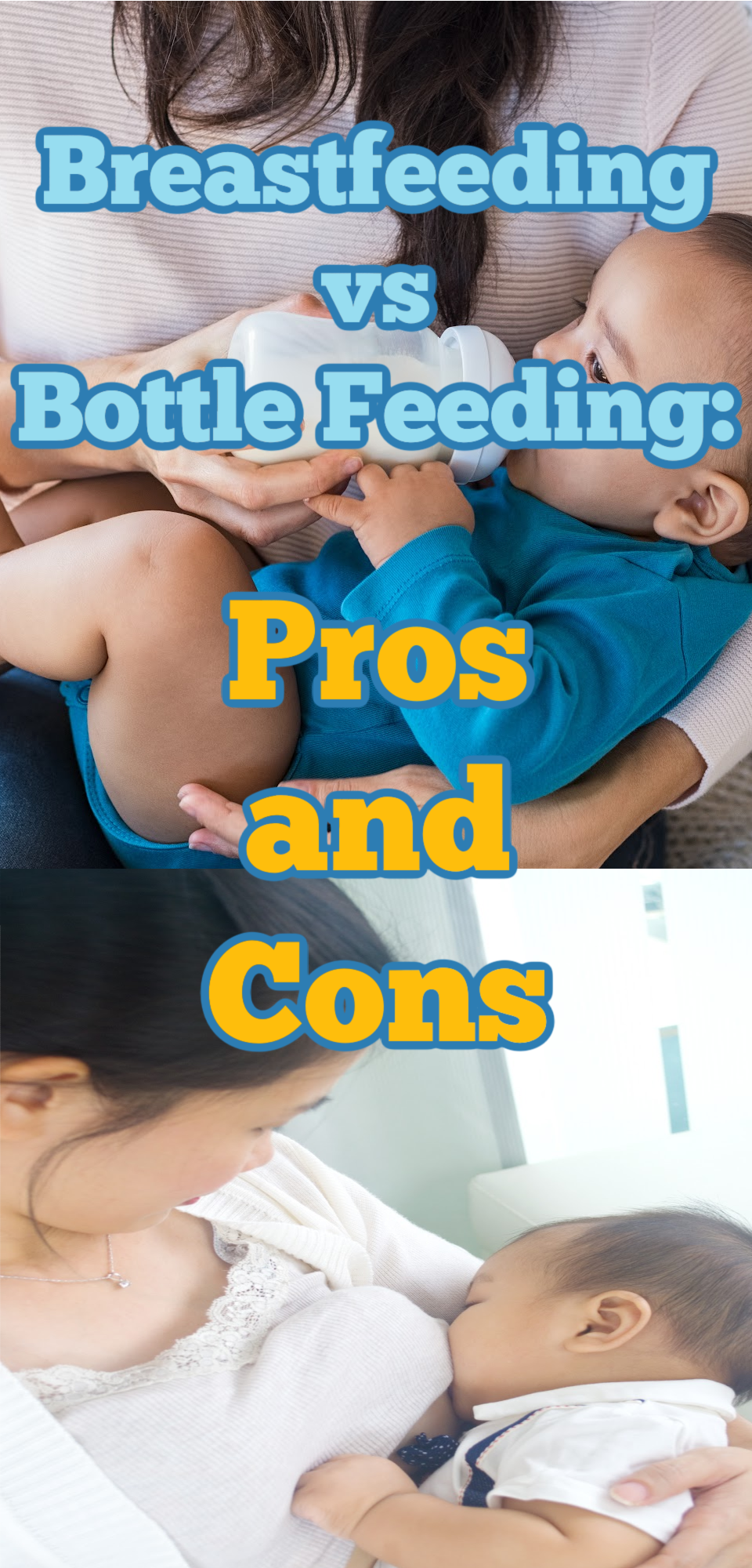 breastfeeding vs bottle feeding