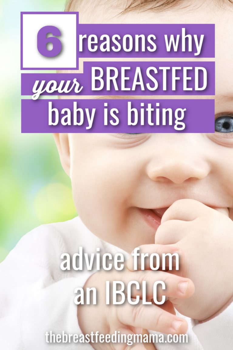 6 Reasons Why Your Baby is Biting While Breastfeeding