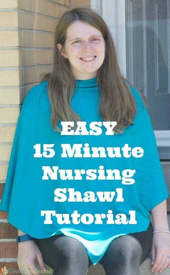 15-Minute Nursing Cover Shawl Tutorial
