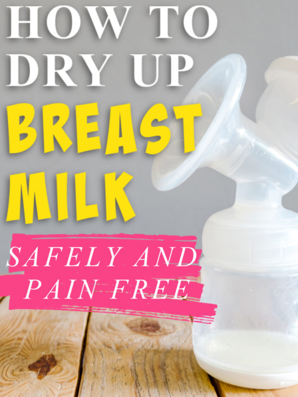 how to dry up breast milk