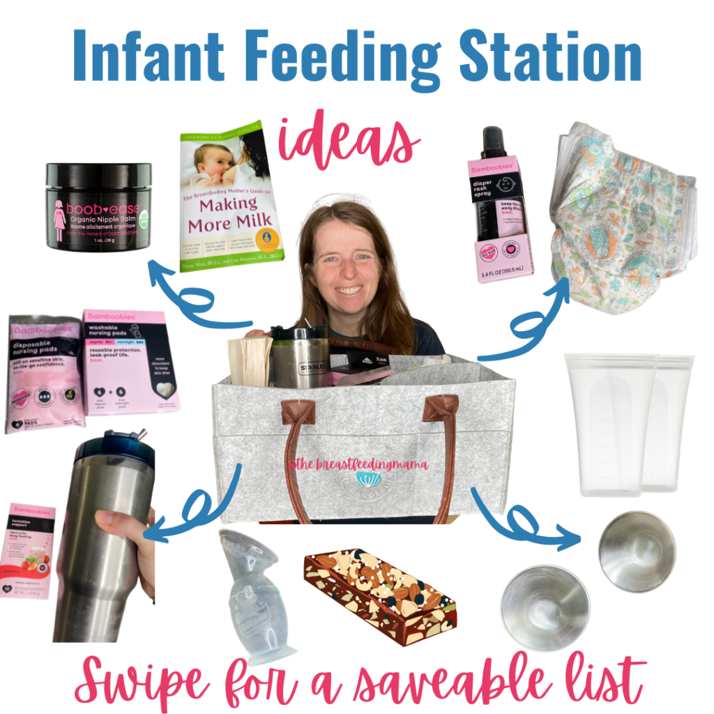 infant feeding station
