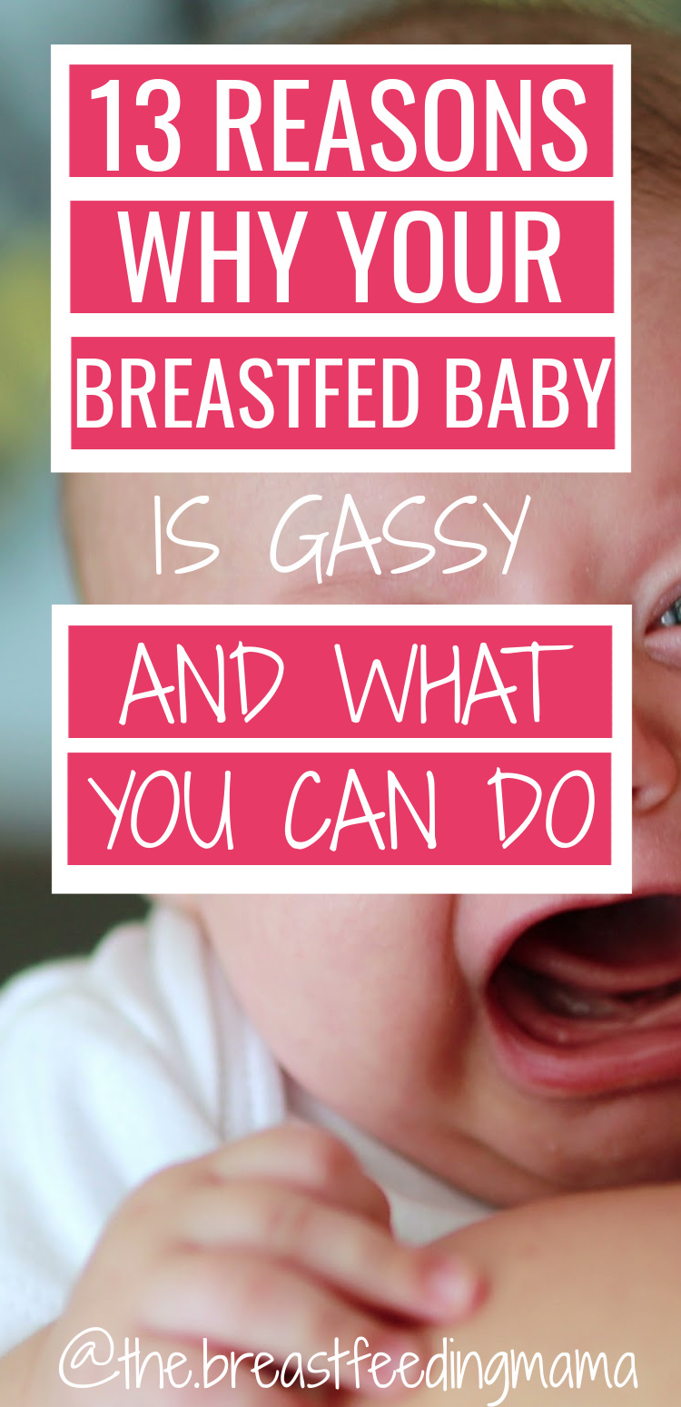 GASSY BREASTFED BABY