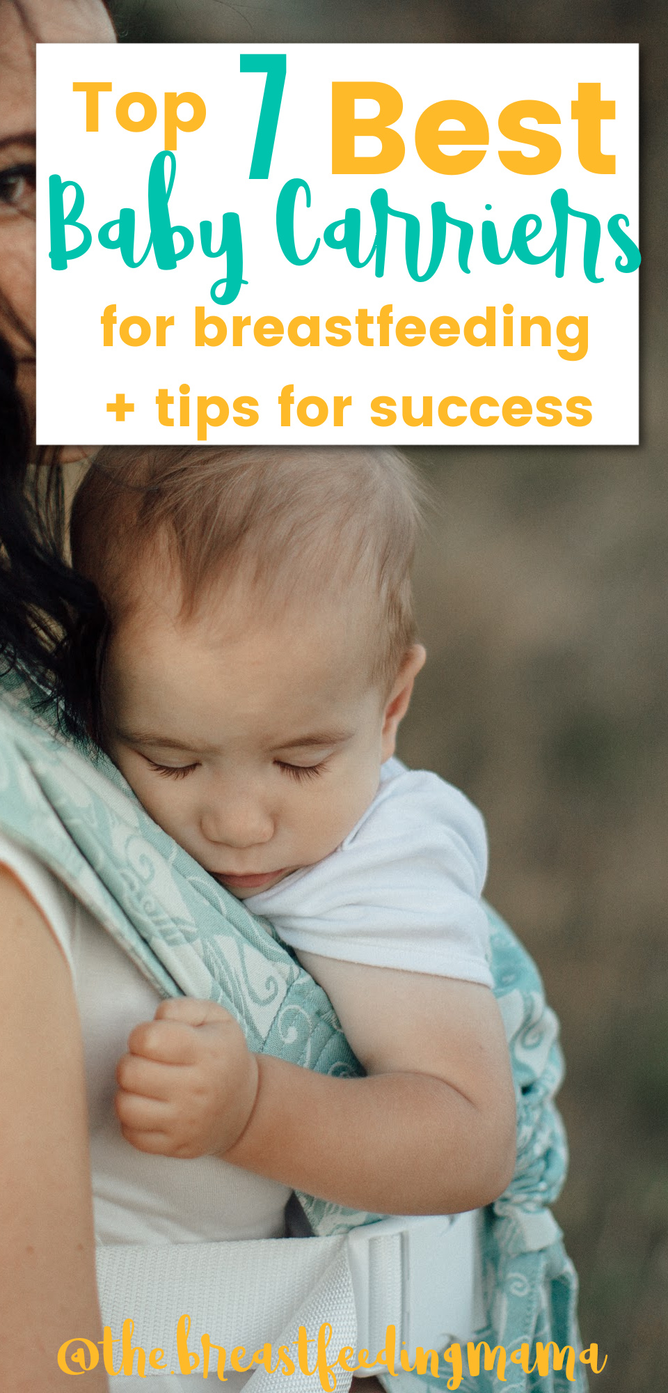 As a breastfeeding mama you know that when you have a hungry baby you need to feed them anytime and anywhere. And that might mean while you are out and about. There are many types of baby carriers- but not all are good for nursing moms. In this post, we'll share our favorite breastfeeding-friendly baby carriers, along with some tips for babywearing!