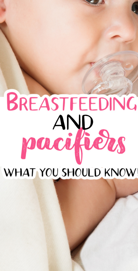 breastfeeding and pacifiers