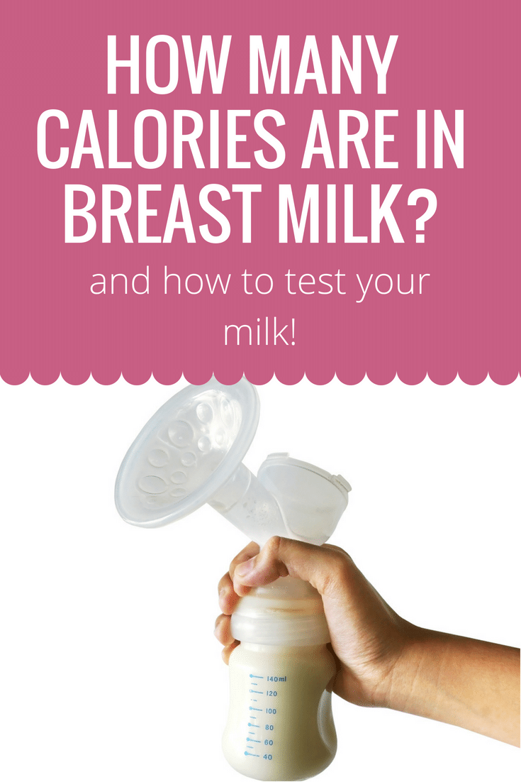 Calories in Breast Milk