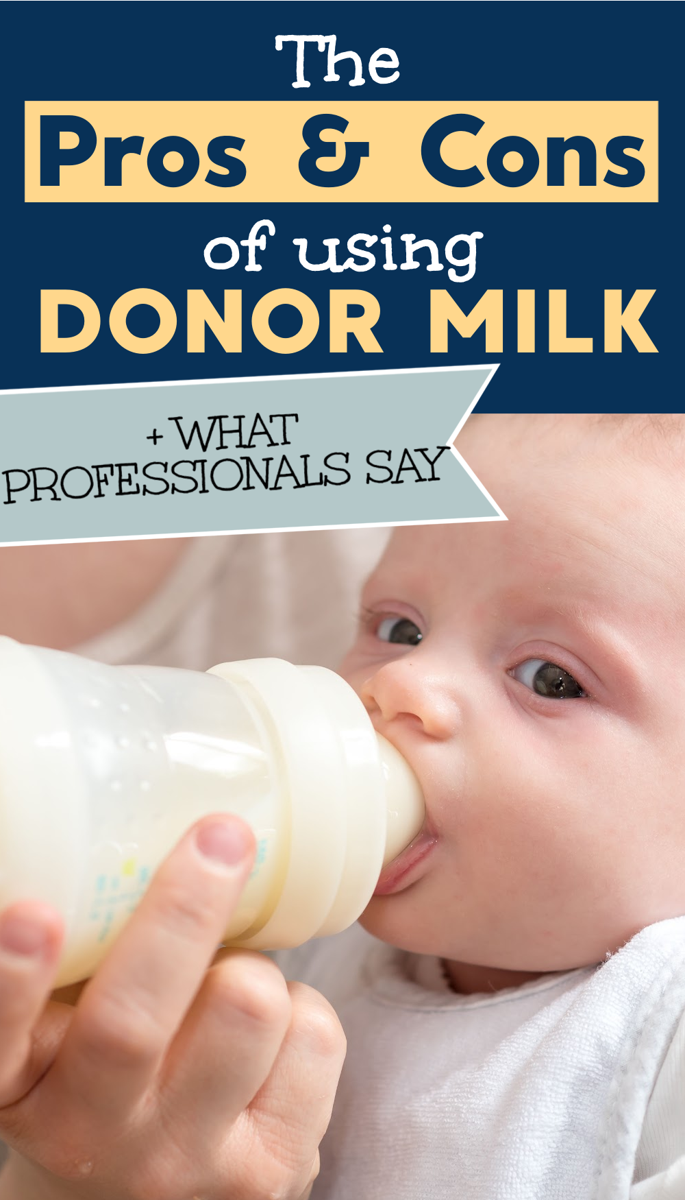 pros and cons of donor breast milk